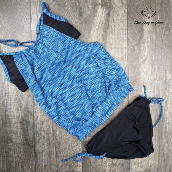 Dokotoo Double Up Tankini Size S - Picture 3 of 3